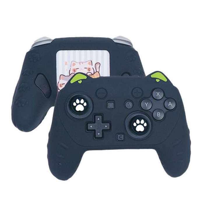 Nintendo Switch 2 Pro Game Controller Silicone Protective Cover(Black)