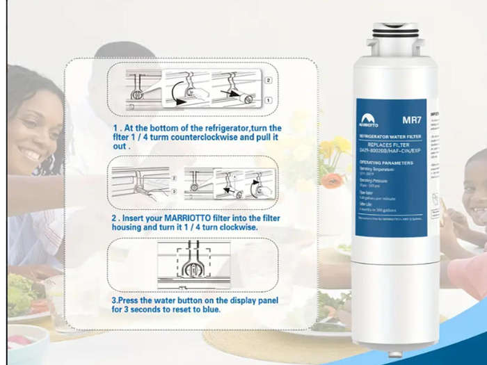 Internal Water Filter DA29-00020B for Samsung fridges