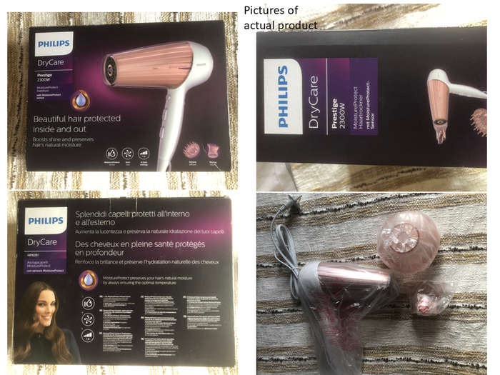 Philips Moisture Protect Dry Care Prestige Hair Dryer HP8281/00