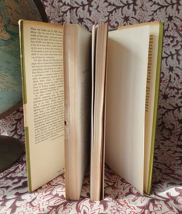 East African And Abyssinian Campaigns South African Forces By Niel Orpen Hard Cover Book