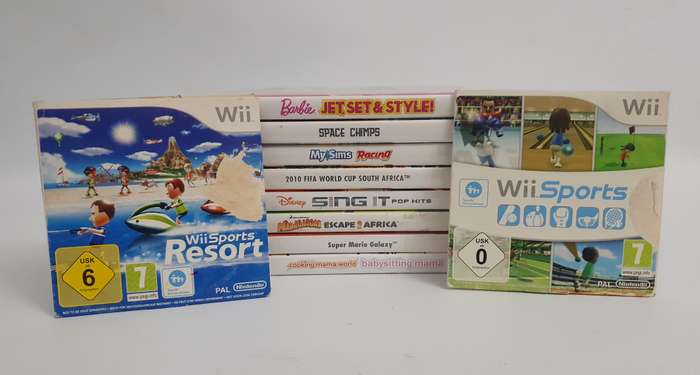 Wii Game Bundle 10x Games ( Not Tested )