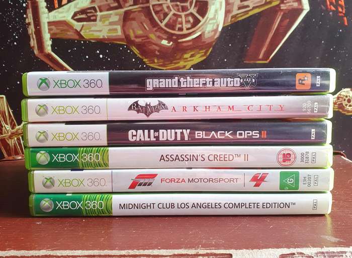 XBOX 360 Game Bundle 6x Games