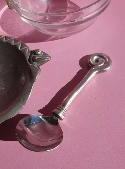 Carrol Boyes Styled Ash Tray, Bowl & Spoon