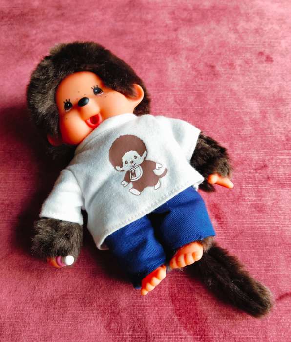 Vintage Japanese Monchhichi Stuffed Toy
