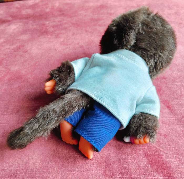 Vintage Japanese Monchhichi Stuffed Toy