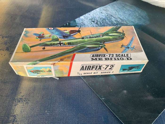 Vintage Airfix ME BF110-D - 1/72 Scale