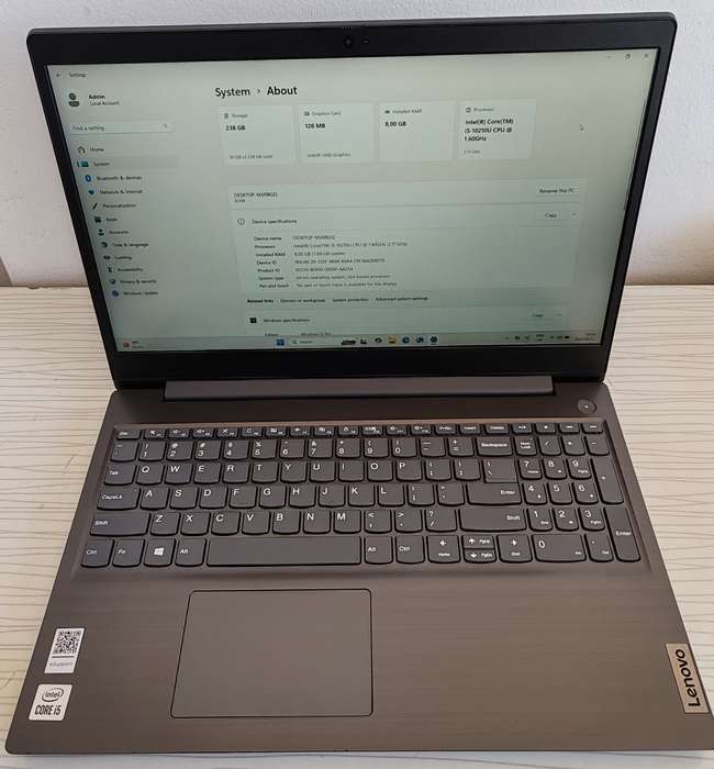 Lenovo V15 G1 i5 10th Gen 256GB 8GB RAM