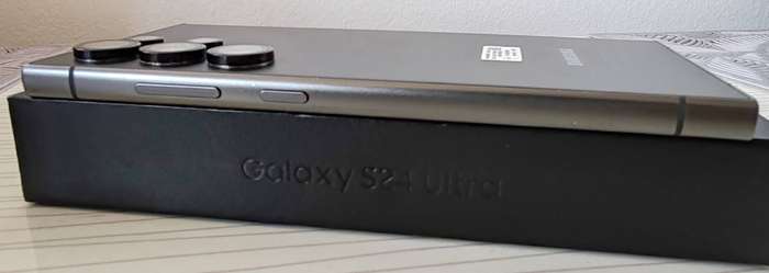Samsung S24 Ultra 256GB DualSim - Titanium Black