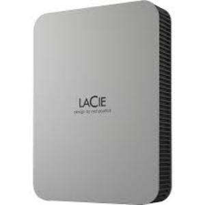 5TB LaCie, 3.5", USB-C 3.2, Moon Silver, External Hard Drive Portable (OEM Packaged/Not Retail)