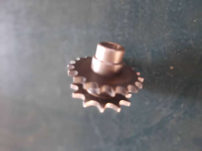 Motorcycle timming chain sprockets and timming chain.