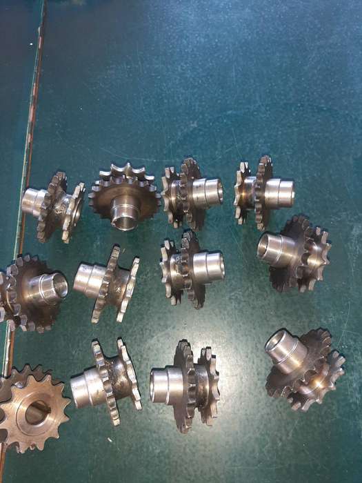 Motorcycle timming chain sprockets and timming chain.