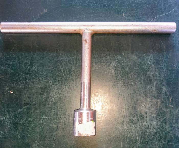 T handle Koken 29mm socket wrench.