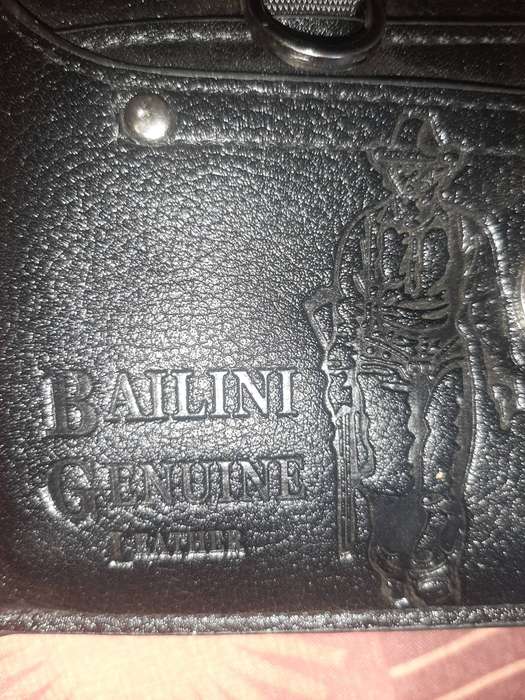 Bailini genuine leather wallet brand new.black