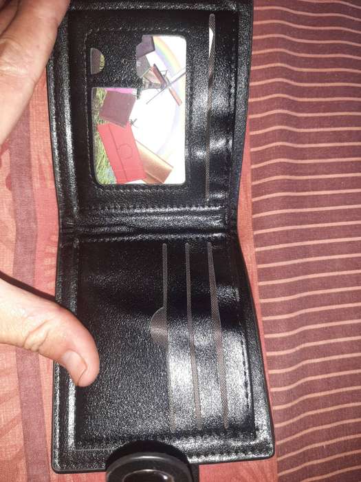Bailini genuine leather wallet brand new.black