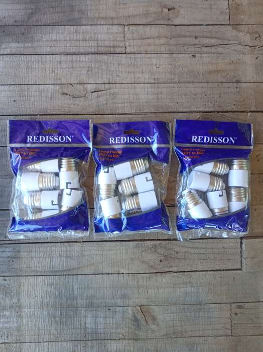 18 x E27 to B22 Light Bulb Converters