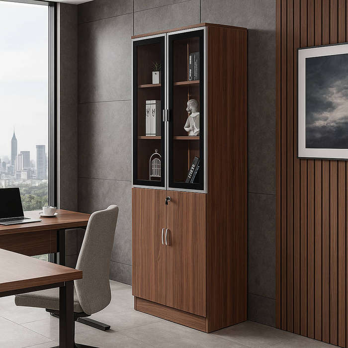 KC FURN - 2 Door Office Cabinet