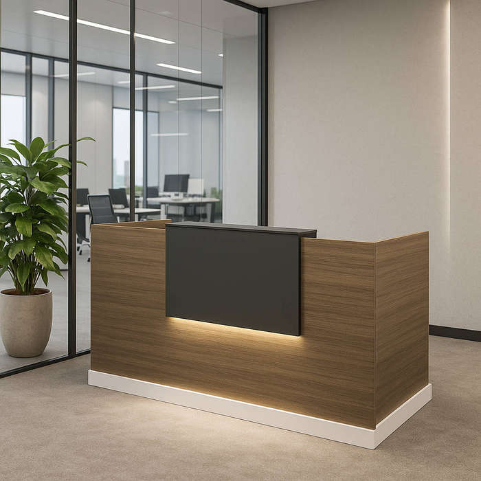 KC FURN - LED Lights Reception Desk