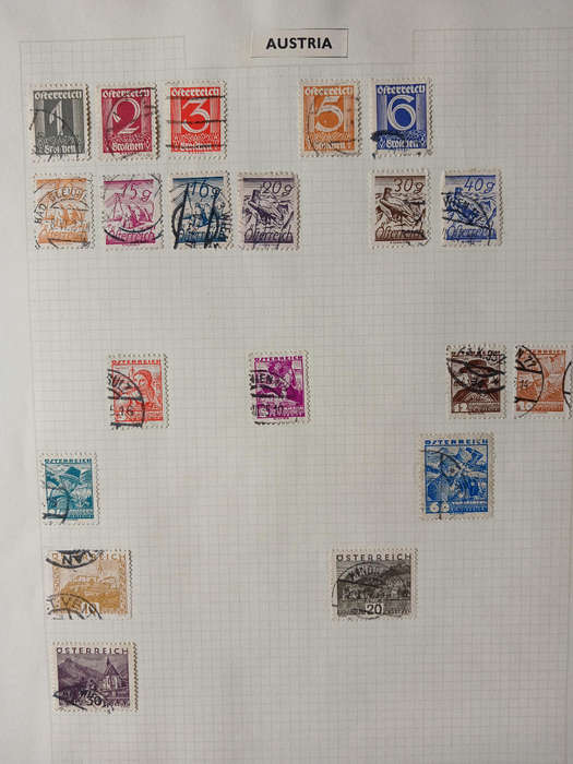 Austria selection 1880s onwards