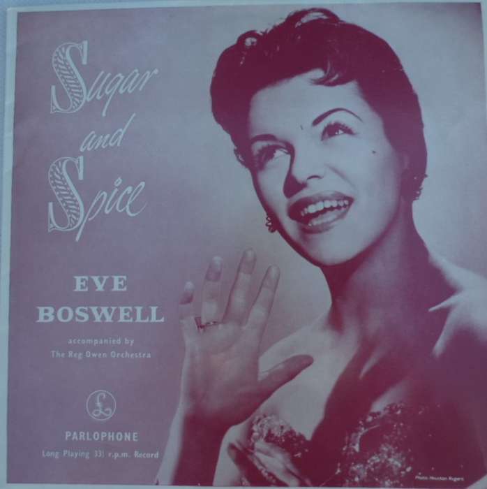 Sugar and Spice - Eve Boswell. Vinyl LP.  10". Rare!