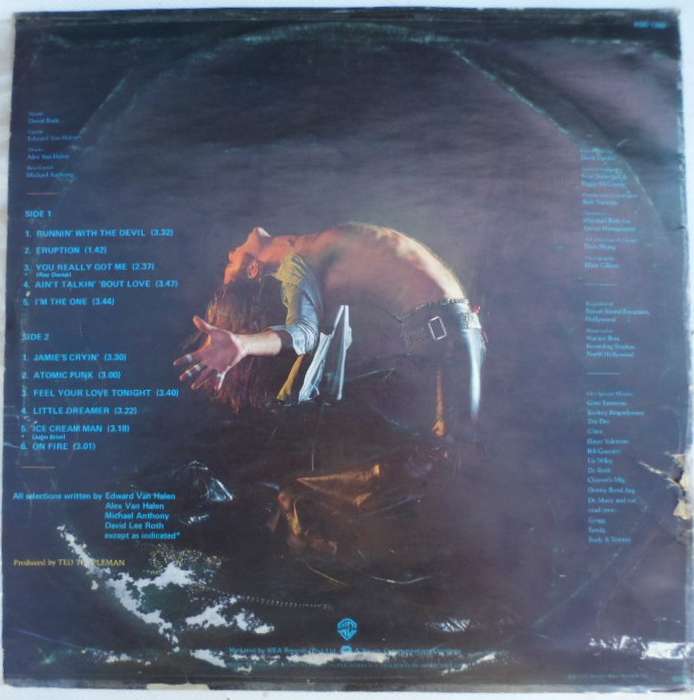 Van Halen. Vinyl LP.