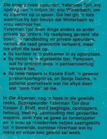 Die Afperser - Kasper Z Eloff