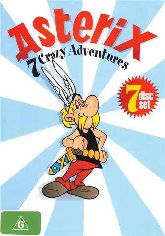 Asterix. 7 Crazy Adventures.  7 DVD Box set.