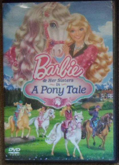 Barbie and her sisters in A Pony Tale. DVD.