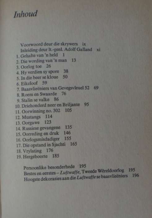 Die Blonde Ridder van Duitsland - Kol R.F. Toliver en T.J. Constable.