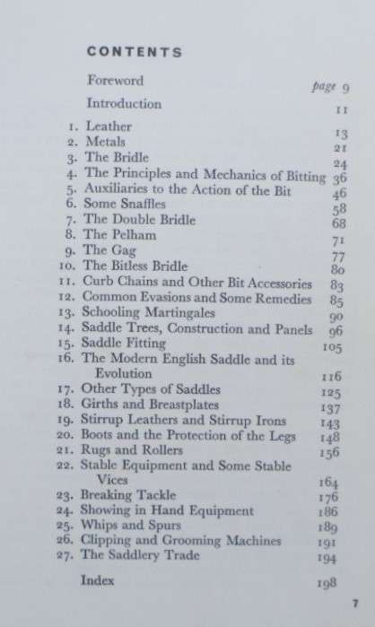 Saddlery - E. Hartley Edwards. Modern Equipment for Horse and Stable.