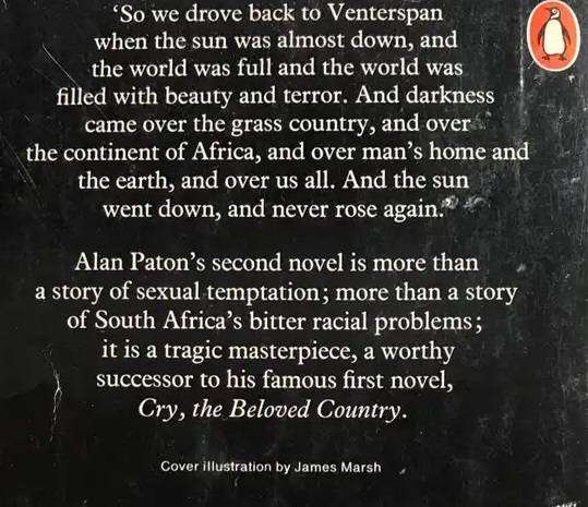 Too Late the Phalarope - Alan Paton.