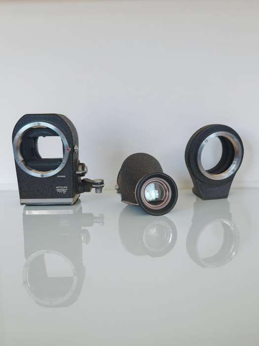 Leitz Telyt 280mm f/4.8 Lens with Visoflex III Reflex Housing + Prism Finder  Leica Telephoto Kit