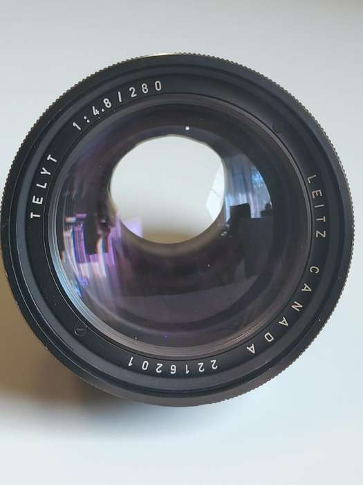 Leitz Telyt 280mm f/4.8 Lens with Visoflex III Reflex Housing + Prism Finder  Leica Telephoto Kit