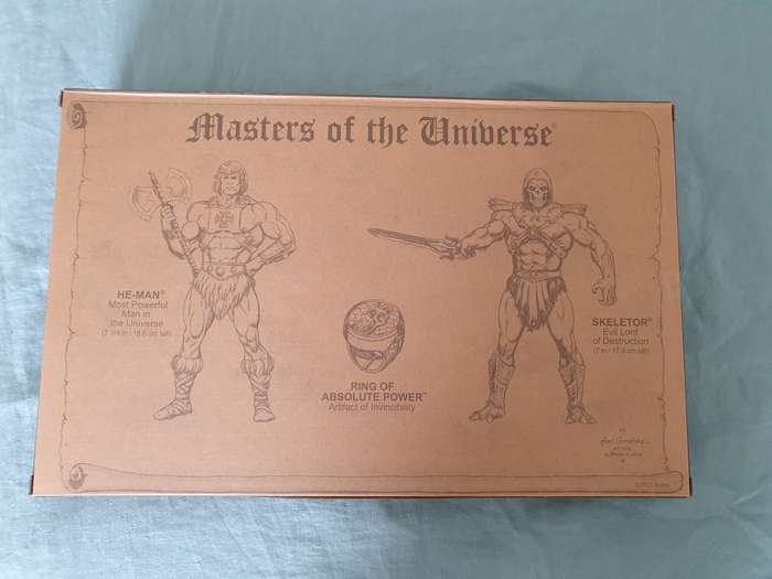 Mattel Motu SDCC 2022 HE-MAN VS SKELETOR 40TH Anniversary 2-PACK Limited Edition