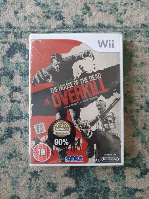 SEGA The House of the Dead: Overkill (Nintendo Wii, 2009) PAL - FACTORY SEALED