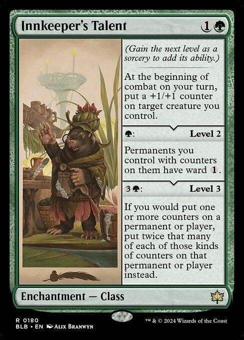 MTG - Magic the Gathering - Bloomburrow: Innkeeper's Talent