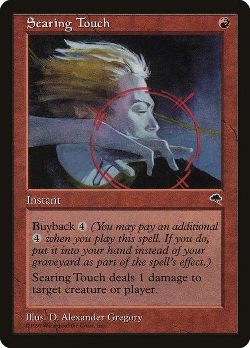 MTG - Magic the Gathering - Tempest: Searing Touch