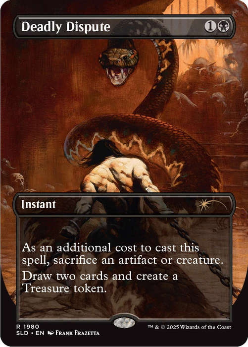 MTG Secret Lair - The Art of Frank Frazetta: The Second Exhibition - Rainbow Foil Edition *Limited*