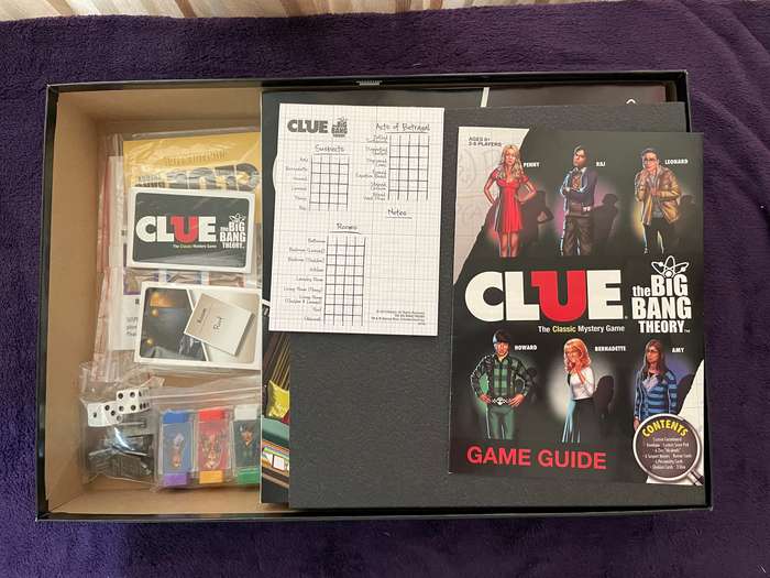 The Big Bang Theory CLUE The Classic Mystery Board Game
