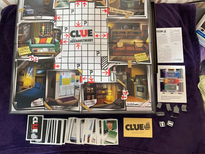 The Big Bang Theory CLUE The Classic Mystery Board Game