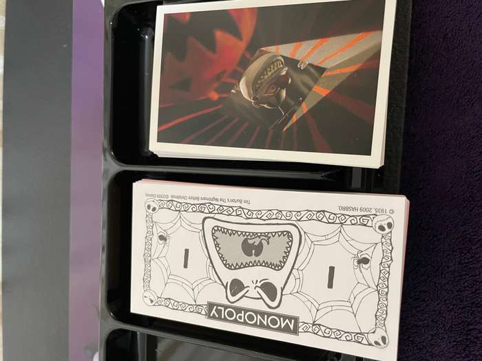 The Nightmare Before Christmas Monopoly Board Game - Collector's Edition