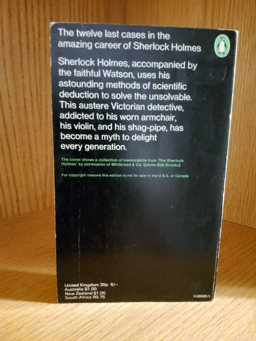 The Case-Book of Sherlock Holmes by Sir Arthur Conan Doyle
