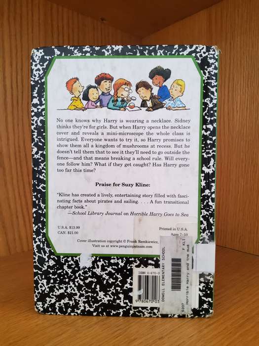 Horrible Harry and the Mud Gremlins by Suzy Kline