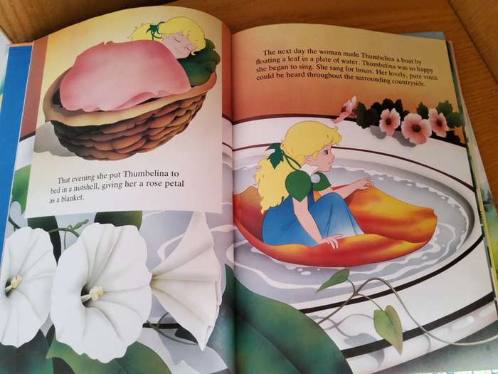Thumbelina A4 Hardcover by Van Gool