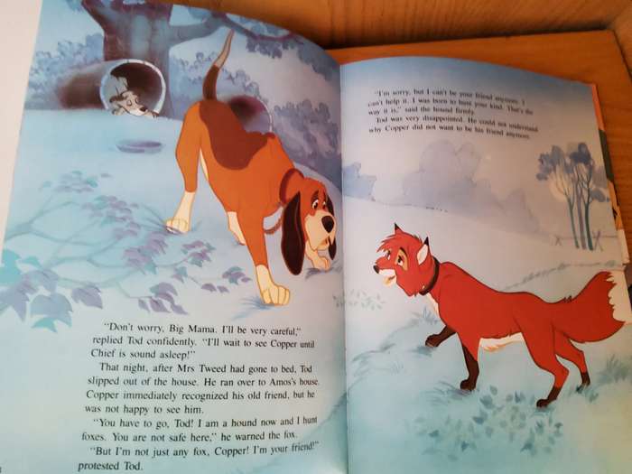 Walt Disney The Fox and the Hound A4 Hardcover