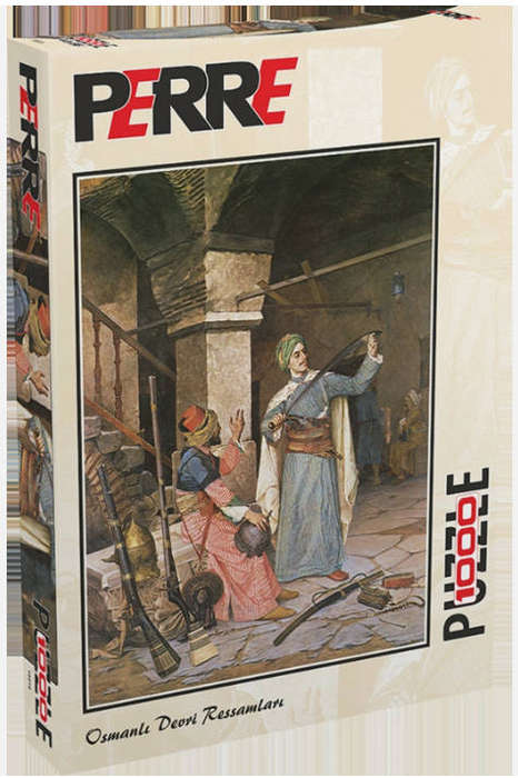 Anatolian Perre 1000 Piece Puzzle: Weapon Seller Constantinople Turkey Ottomans