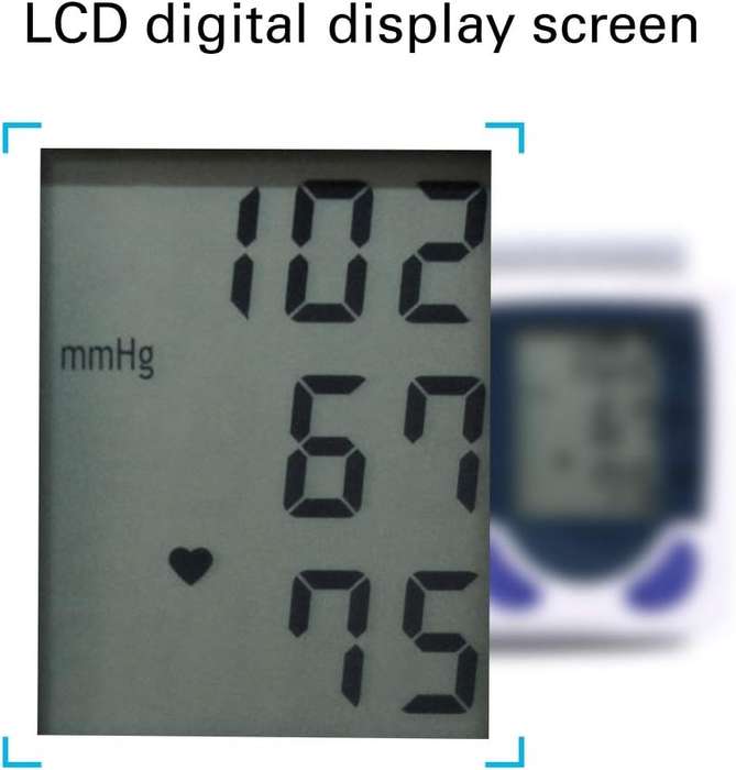 Boss Sphygmomanometer Wristwatch Blood Pressure Monitor Digital Automatic Measure Blood Pressure