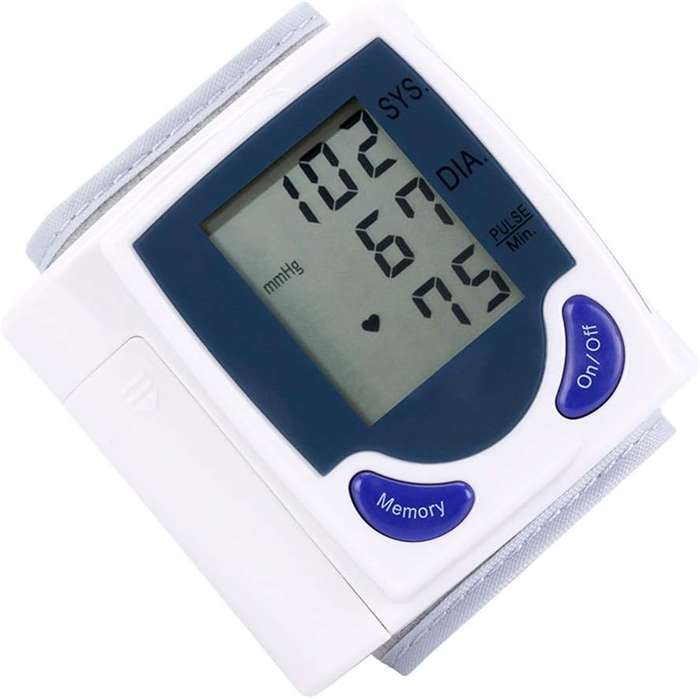 Boss Sphygmomanometer Wristwatch Blood Pressure Monitor Digital Automatic Measure Blood Pressure