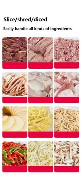 Boss Fully Automatic Multifunctional Desktop Shredder Slicer & Dicing Machine