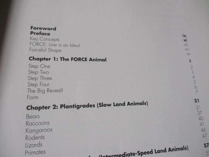 FORCE ANIMAL DRAWING - MICHAEL D MATTESI - ANIMAL LOCOMOTION AND DESIGN CONCEPTS FOR ANIMATORS