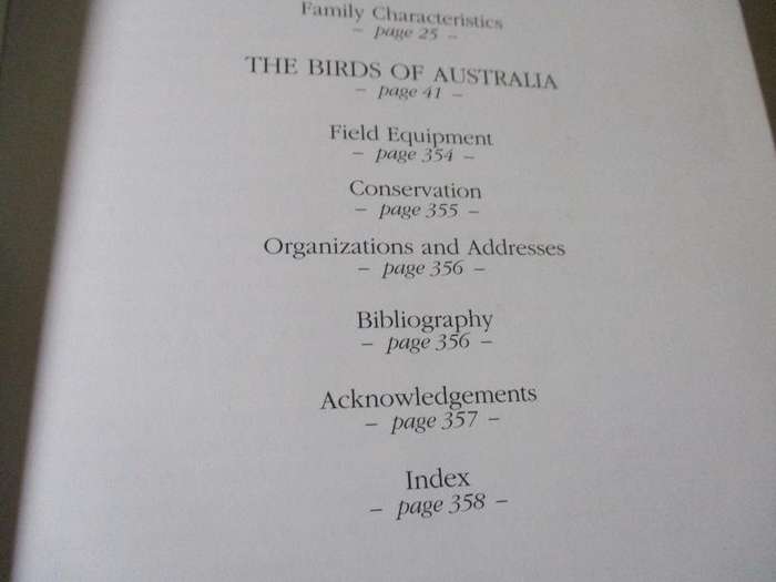 BIRDS OF AUSTRALIA - PHOTOGRAPHIC GUIDE - THE AUSTRALIAN MUSEUM - JIM FLEGG & N LONGMORE